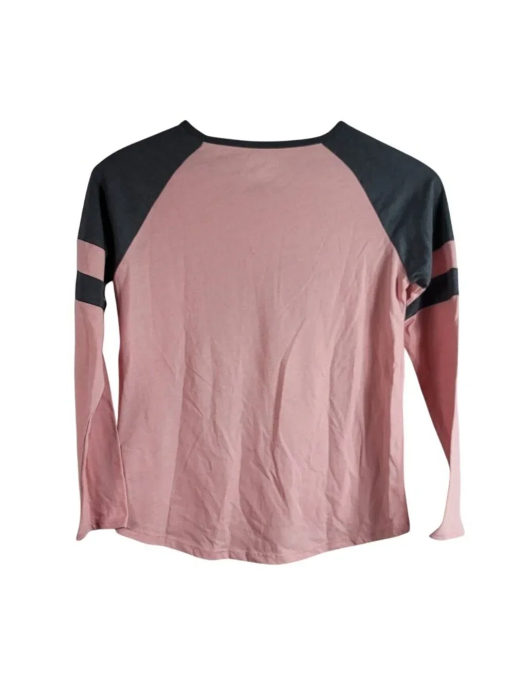 Children's Place Girls Top Pink Silver Large Long Sleeve Glitter Metalic NEW